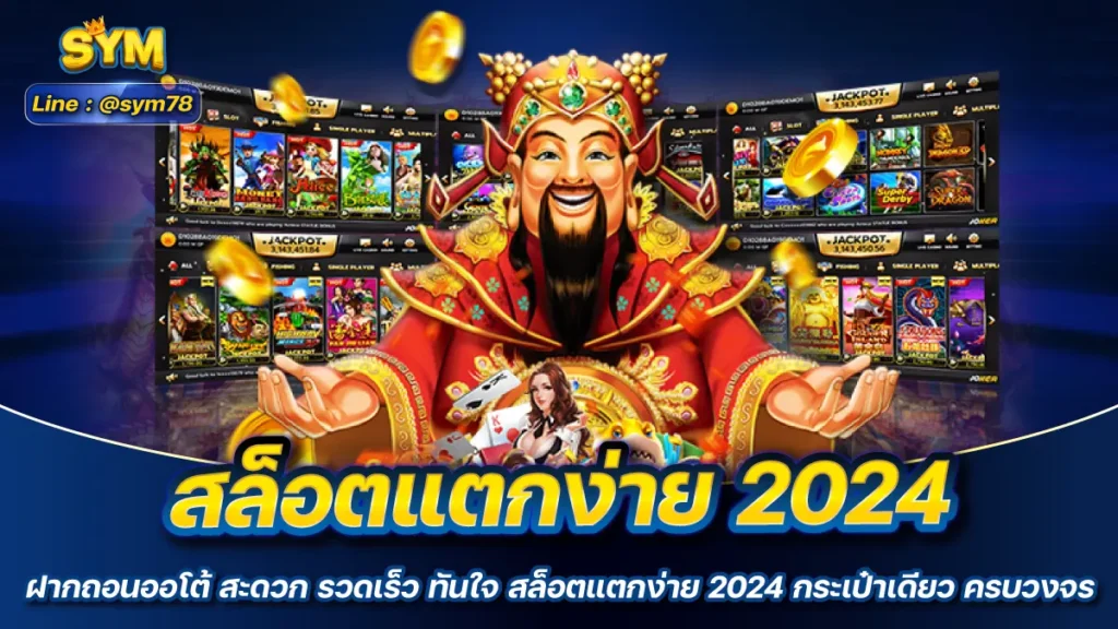 สล็อตแตกง่าย 2024