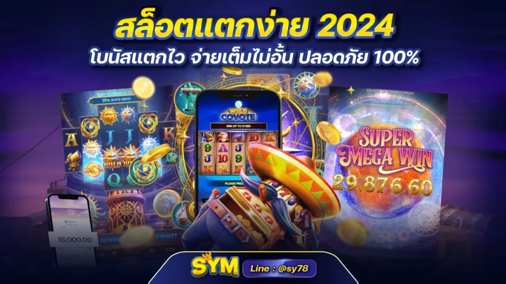 สล็อตแตกง่าย 2024